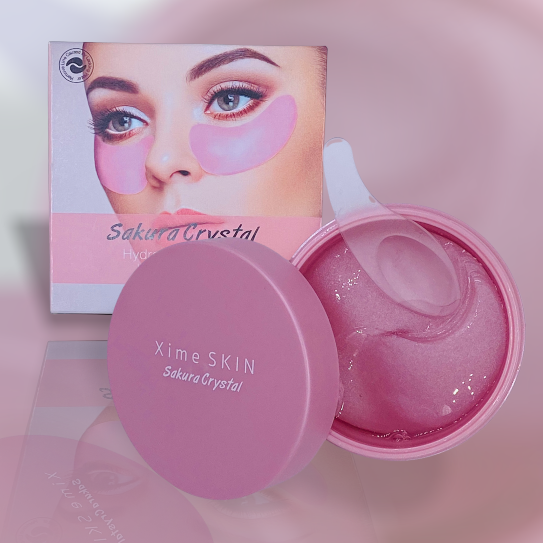 Sakura Crystal Hydrogel Eye Mask | Xime Skin